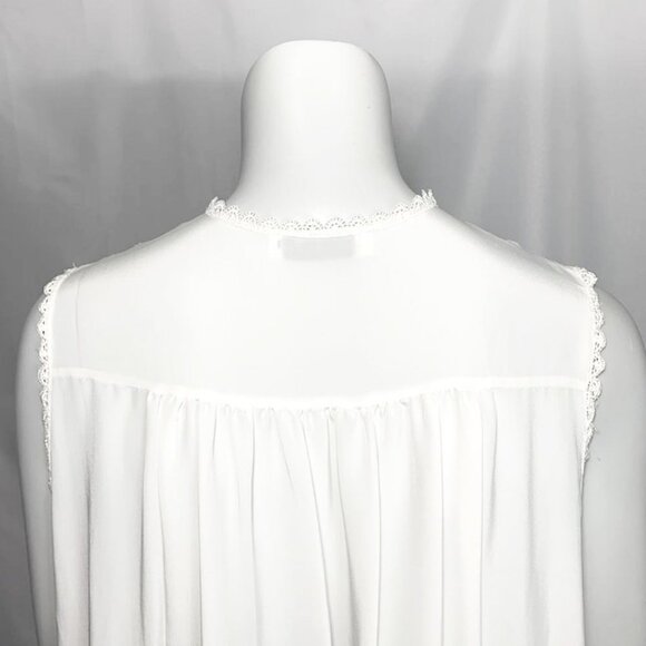 CHRISTIAN DIOR Maxi length lace inset nightgown - Picture 5 of 7